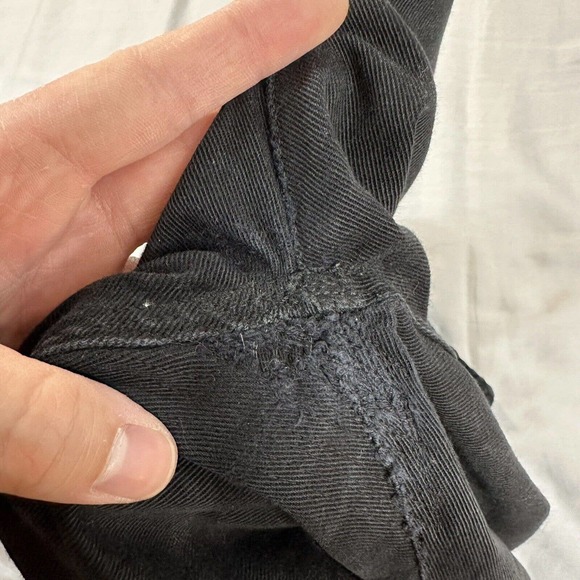 I Love Ugly Pants Zespy Men’s Small Drop Crotch Tapered Slim Fit Black Zipper - Picture 10 of 10